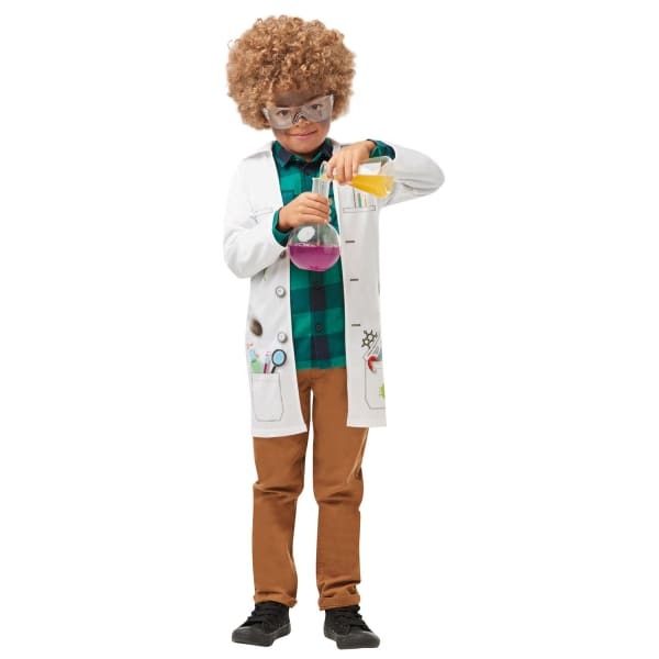 Bristol Novelty Kids Mad Scientist Costume (L)