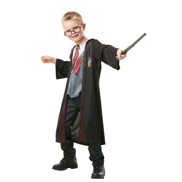 Harry Potter Boys Deluxe Gryffindor Costume Robe (7-8 Years)