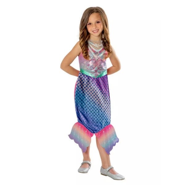 Barbie Girls Mermaid Colour Changing Costume (7-8 Years)