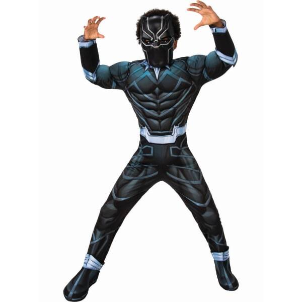 Avengers Kids Black Panther Costume Set (3-4 Years)