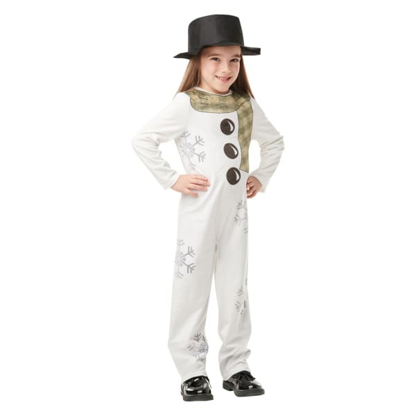 Bristol Novelty Kids Snowman Costume (5-6 Years)