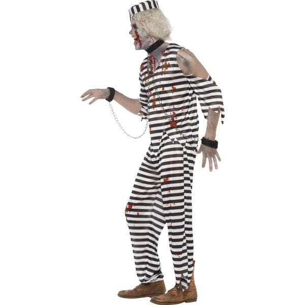 Bristol Novelty Boys Convict Zombie Costume (M)