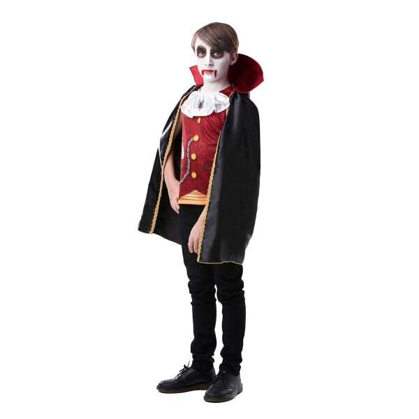 Bristol Novelty Boys Vampire Costume (3-4 Years)