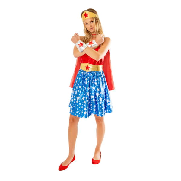 Wonder Woman Womens Deluxe Costume (L)