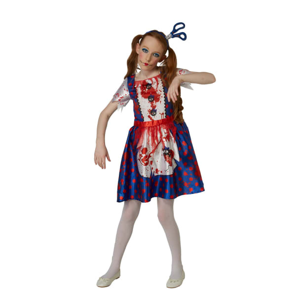 Bristol Novelty Girls Rag Doll Costume (11-12 Years)