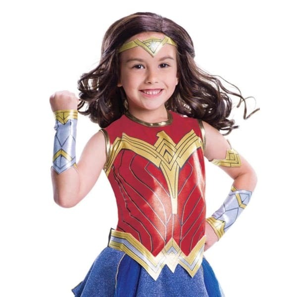 Wonder Woman Girls Deluxe Costume (7-8 Years)