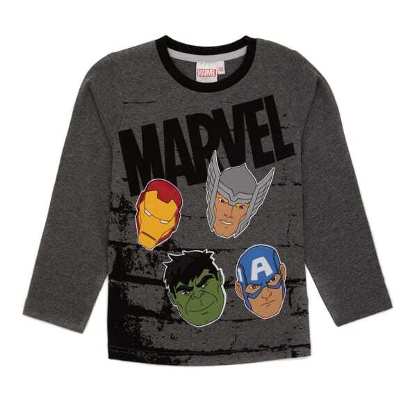 Marvel Avengers Boys Long-Sleeved Pyjama Set (5-6 Years)