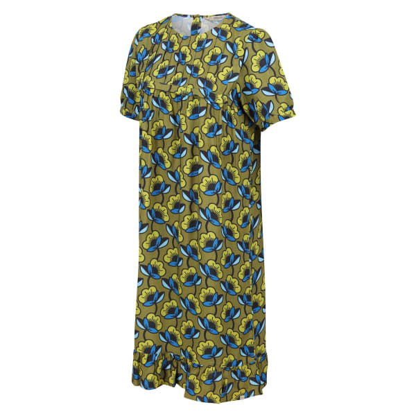 Regatta Womens Orla Kiely Passion Flower Smock Dress (10)