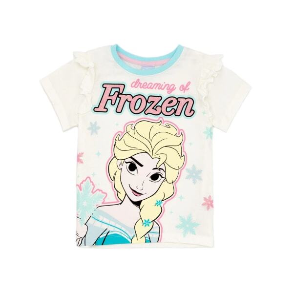 Frozen Girls Short-Sleeved Pyjama Set (7-8 Years)