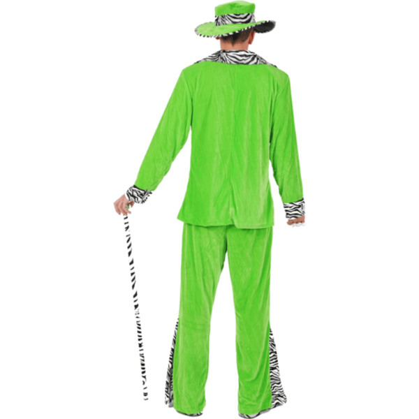 Orion Costumes Adult Green Pimp Medium