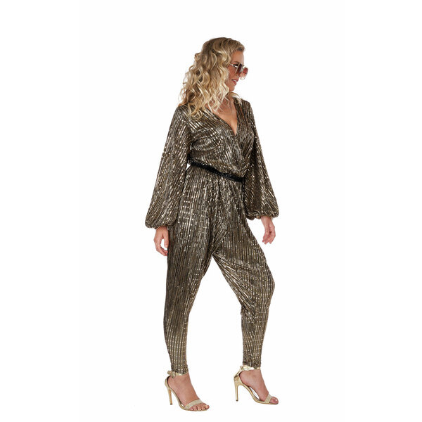 California Costumes Womens Gold Disco Queen X-Large