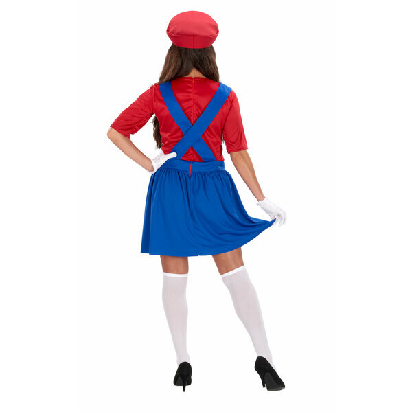 Orion Costumes Womens Red Italian Plumber Dress X-Large