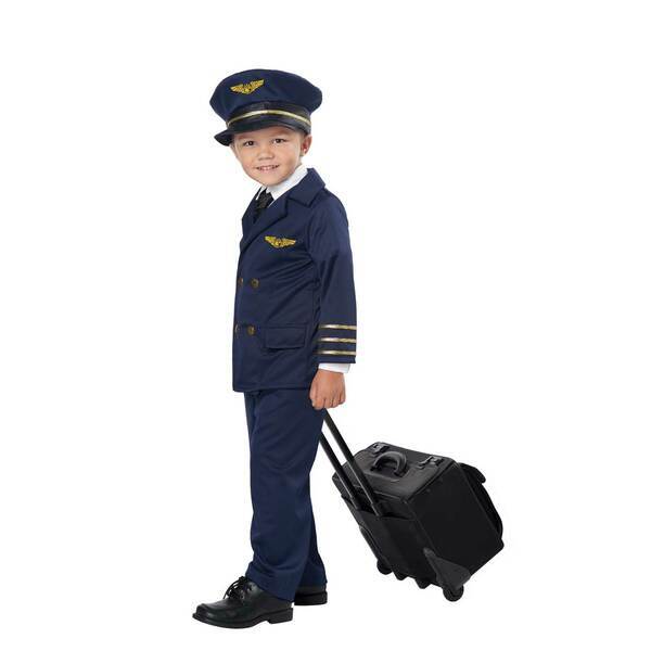 California Costumes Toddler Unisex Pint-Sized Pilot Medium