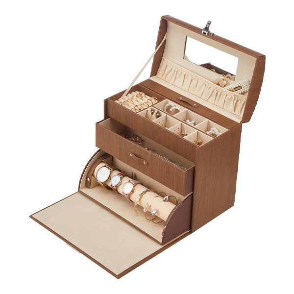 Livingandhome Retro Jewellery Box Organizer