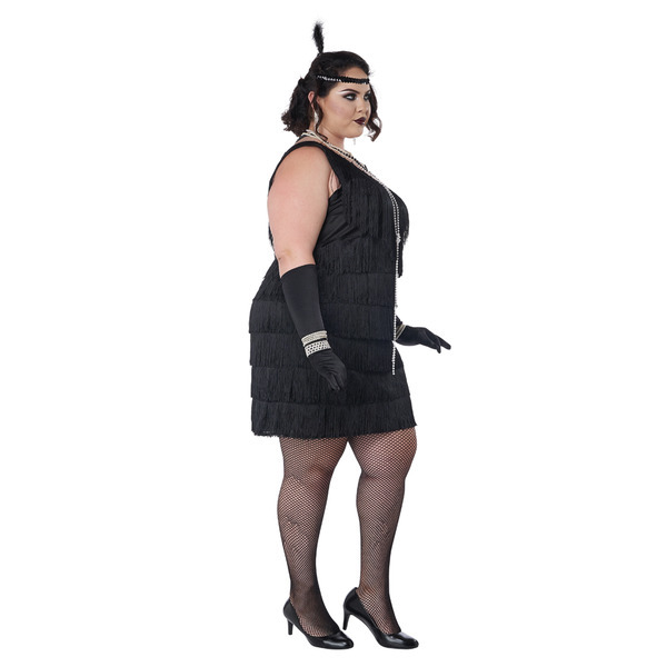 California Costumes 20s Fashion Flapper Costume (Plus Size) Plus 2X