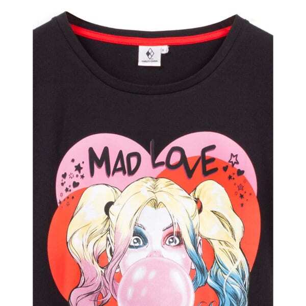 Harley Quinn Womens Mad Love Pyjama Set (L)