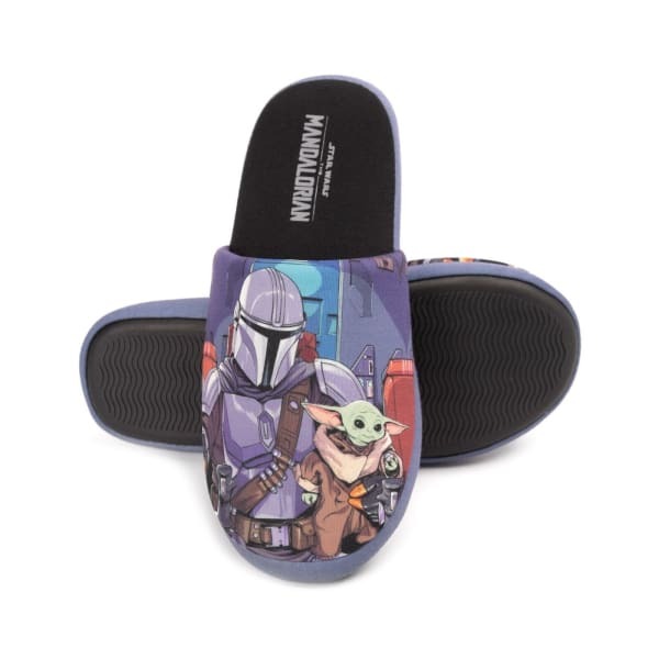 Star Wars: The Mandalorian Mens Slippers (9-10)