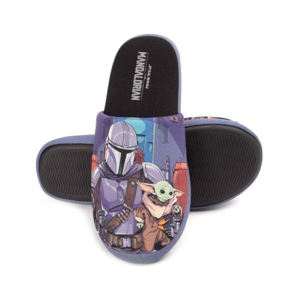 Star Wars: The Mandalorian Mens Slippers (7-8)