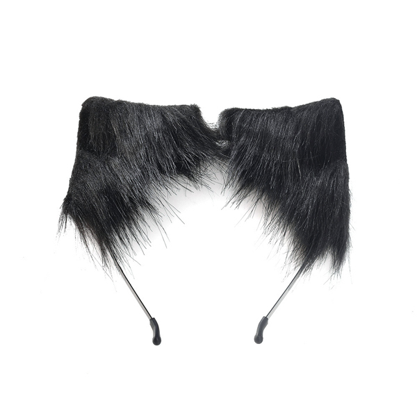 Livingandhome Halloween Fox Tail and Ear Headband Set