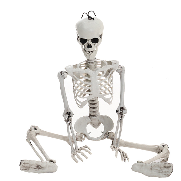 Livingandhome Halloween Full Body Skeleton Prop Decoration