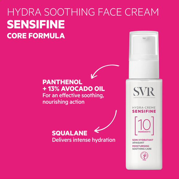 SVR SENSIFINE Hydra Soothing Face Cream 40ml