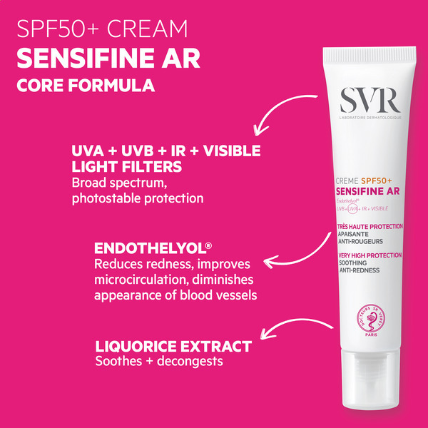 SVR SENSIFINE AR SPF50+ Soothing Anti-Redness Sunscreen 40ml