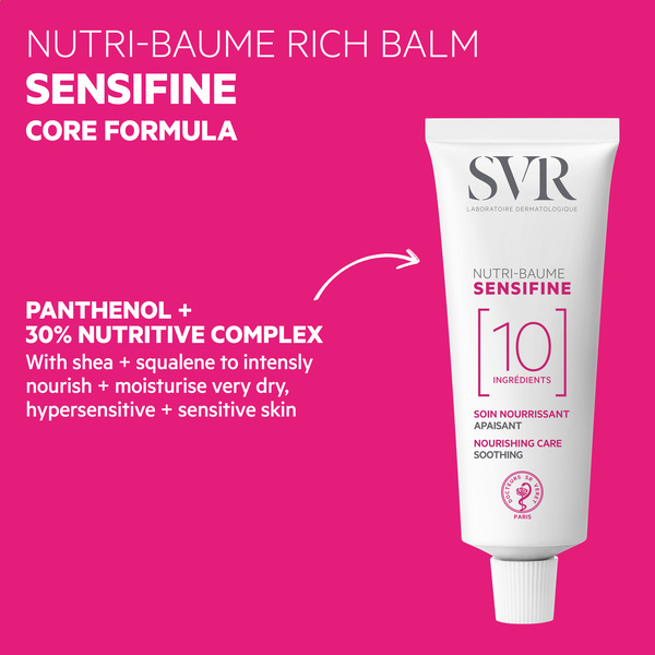 SVR SENSIFINE Nutri-Baume Nourishing Rich Balm 40ml