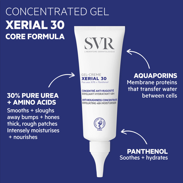 SVR XERIAL 30 Concentrated Gel-Cream for Ingrown Hairs 75ml