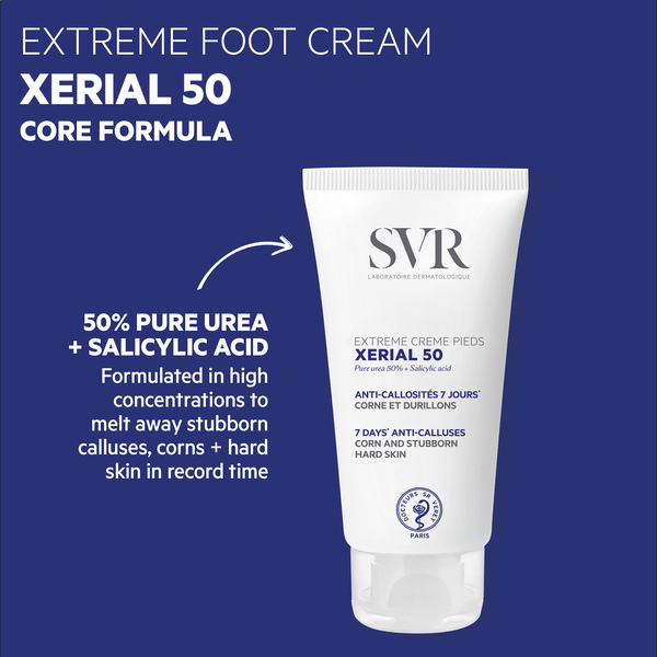 SVR XERIAL 50 Extreme Pure Urea Foot Cream 50ml