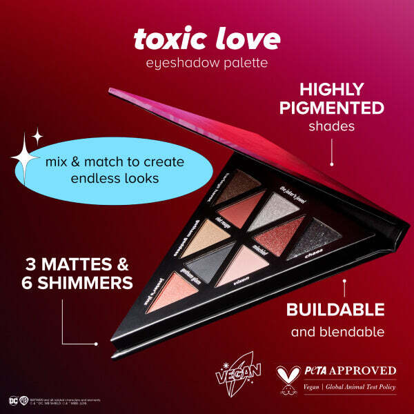 Lottie London x Harley Quinn Toxic Love Eyeshadow Diamond Palette