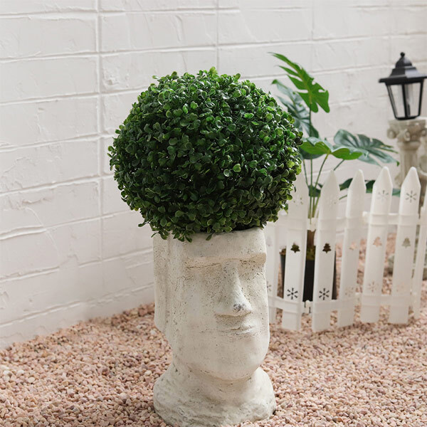 Livingandhome Decorative Artificial Topiary Boxwood Ball