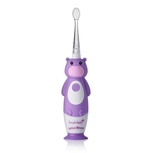 Brush Baby WildOnes™ Hippo Kids Toothbrush Gift Set