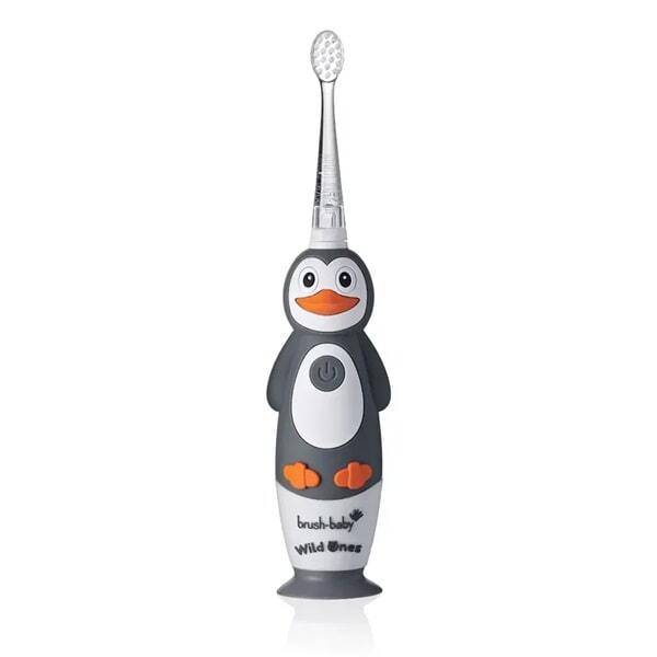 Brush Baby WildOnes™ Penguin Kids Toothbrush Gift Set