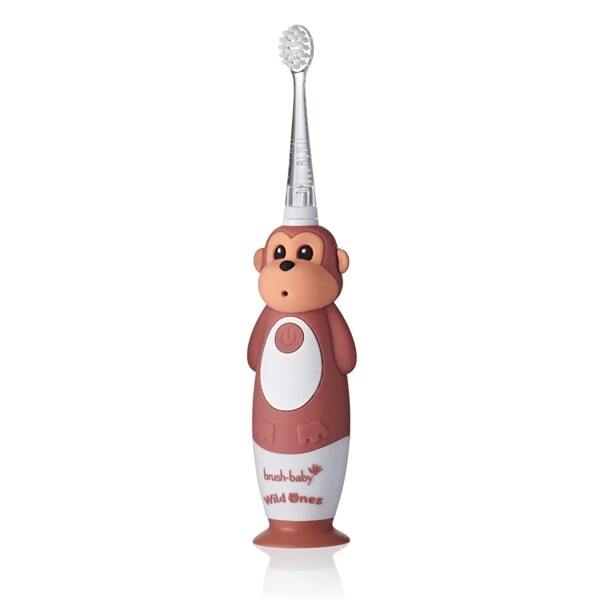 Brush Baby WildOnes™ Monkey Kids Toothbrush Gift Set