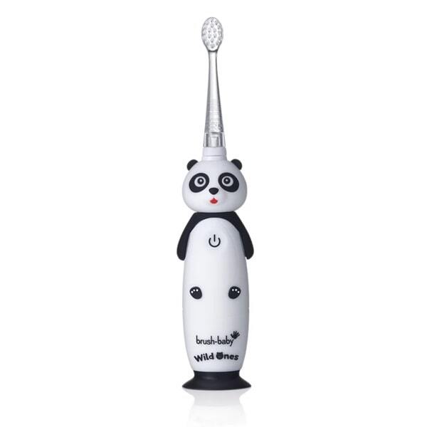 Brush Baby WildOnes™ Panda Kids Toothbrush Gift Set