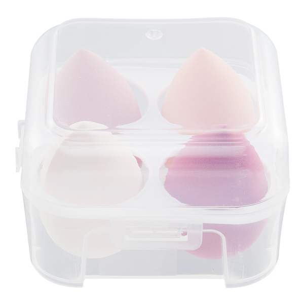 Livingandhome Makeup Sponge for Dry and Wet Dual-use Pink