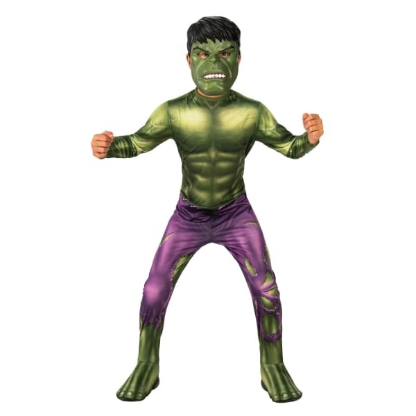 Avengers Kids Hulk Costume Set (7-8 Years)