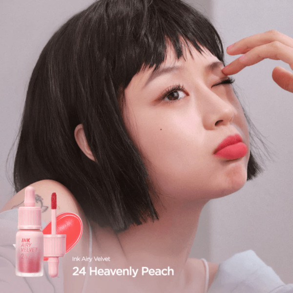 PERIPERA Ink Airy Velvet Tint #24 Heavenly Peach Lip 4g