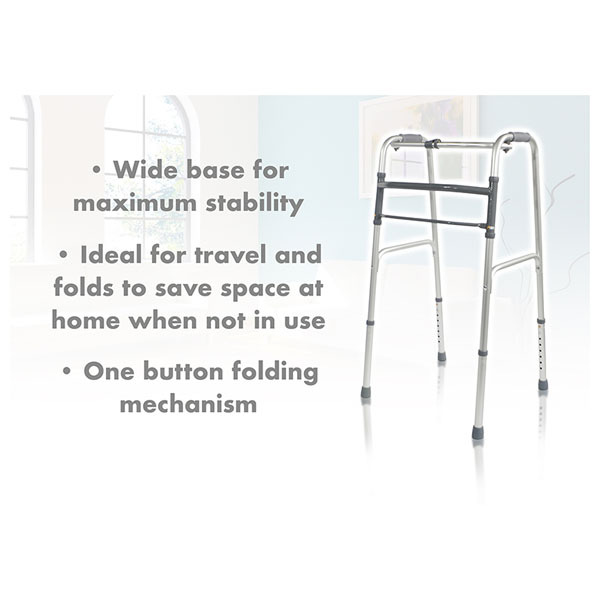 Aidapt Folding Walking Frame Static