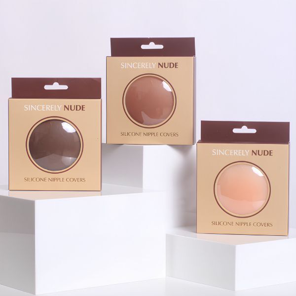 Sincerely Nude Reusable Silicone Nipple Covers-Mink