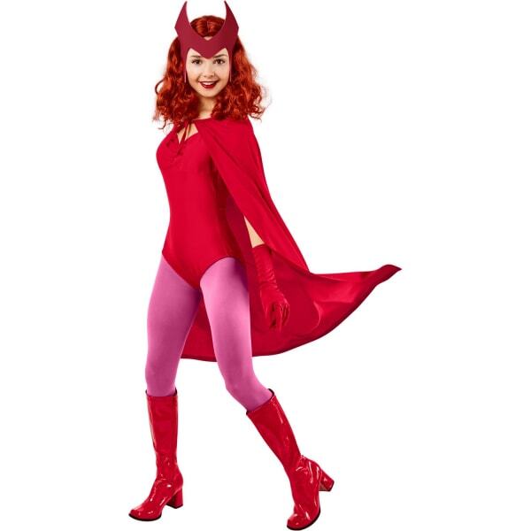 Marvel WandaVision Womens Deluxe Scarlet Witch Costume (XL)