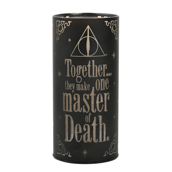 Harry Potter Dark Arts Light Up Tube - Deathly Hallows