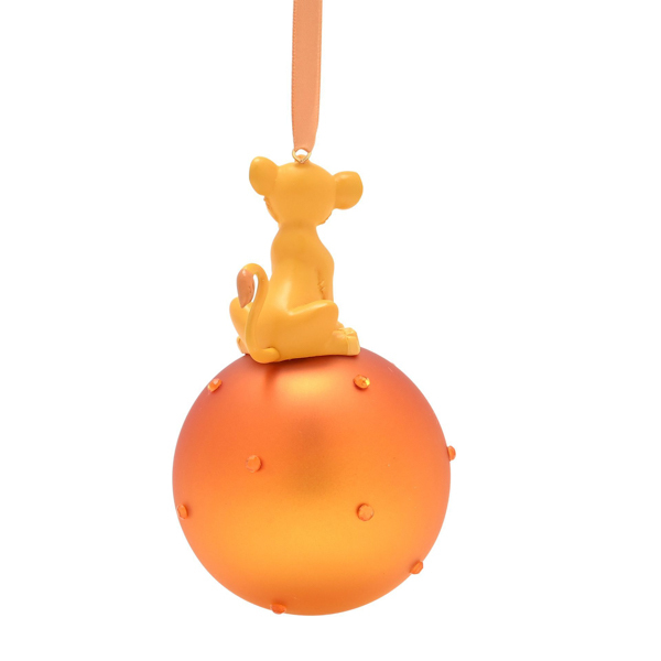 Disney Simba On A Glass Bauble