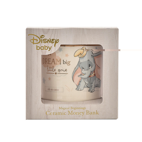 Disney Magical Beginnings Ceramic Money Box - Dumbo