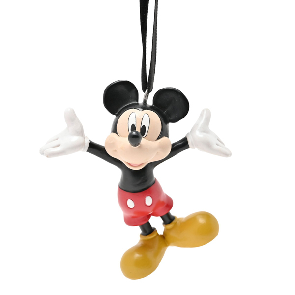 Disney Resin Hanging Decorations Set of 2 - Minnie & Mickey