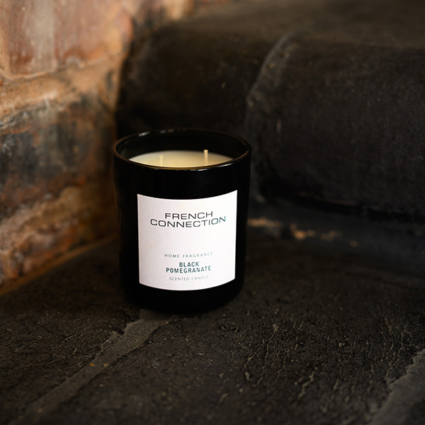 French Connection Black Collection Black Pomegranate Candle 158g