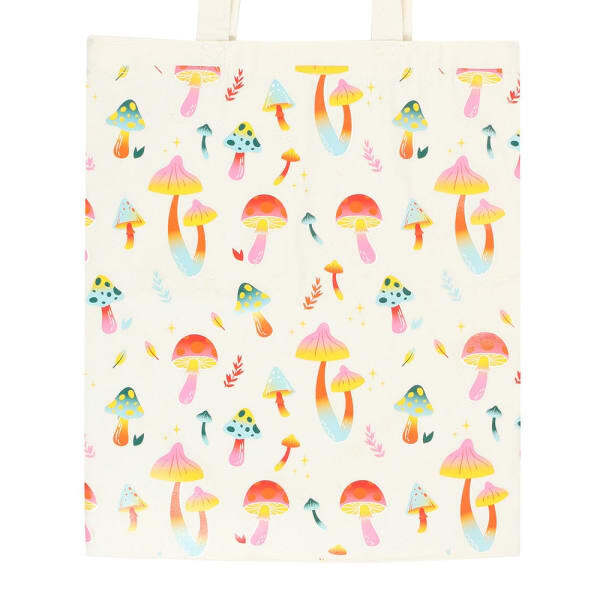 Something Different Funky Fungi Mushroom Polycotton Tote Bag