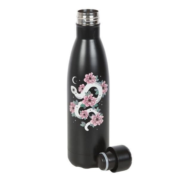 Something Different Floral Snake Steel Water Bottle