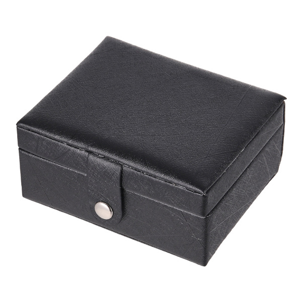 Livingandhome Multi Tier Faux Leather Jewellery Storage Box