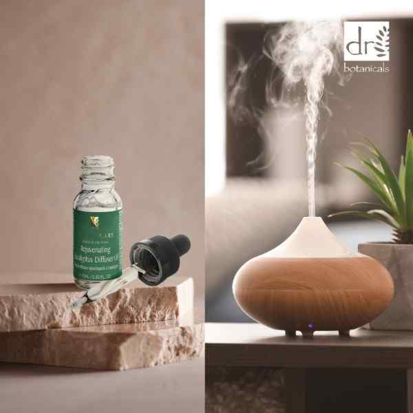 Dr Botanicals Rejuvenating Eucalyptus Diffuser Oil 2 x 10ml